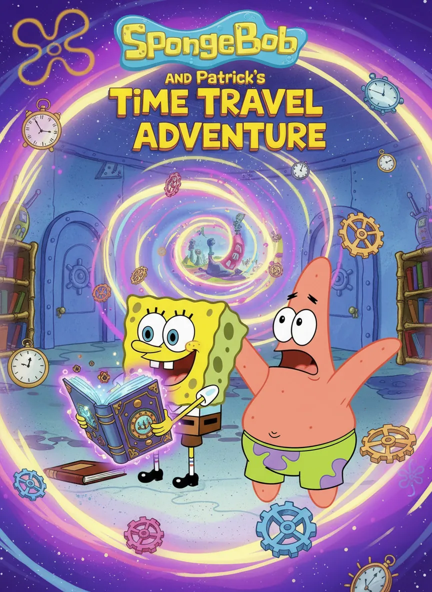 انیمیشن سفر زمانی باب اسفنجی و پاتریک SpongeBob and Patrick’s Timeline Twist-Up
