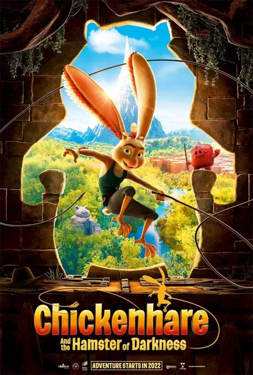 انیمیشن خرگوش مرغی و همستر تاریکی Chickenhare and the Hamster of Darkness