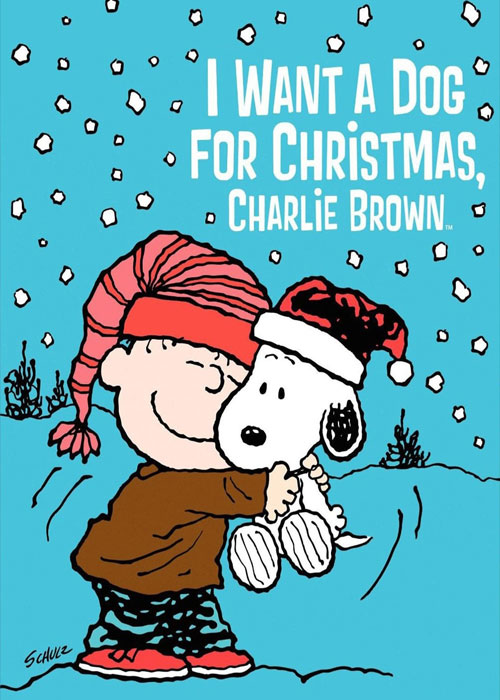 انیمیشن من یک سگ برای کریسمس می خوام چارلی براون I Want a Dog for Christmas, Charlie Brown