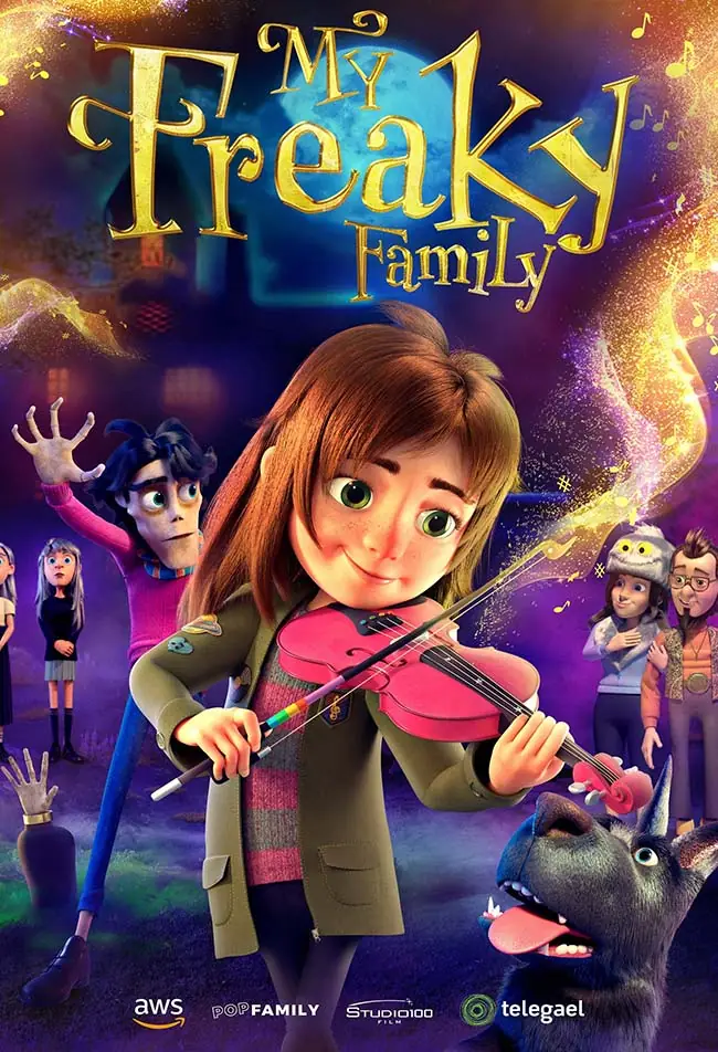 انیمیشن خانواده عجیب غریب من My Freaky Family