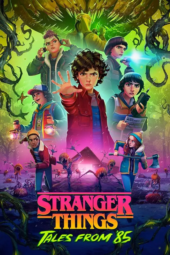 انیمیشن اتفاقات عجیب: داستان هایی از 1985 Stranger Things: Tales from ’85