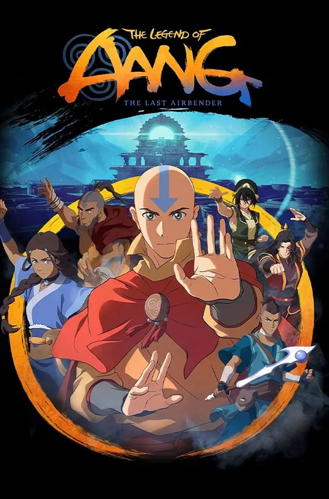 انیمیشن افسانه آنگ: آخرین بادافزار The Legend of Aang: The Last Airbender